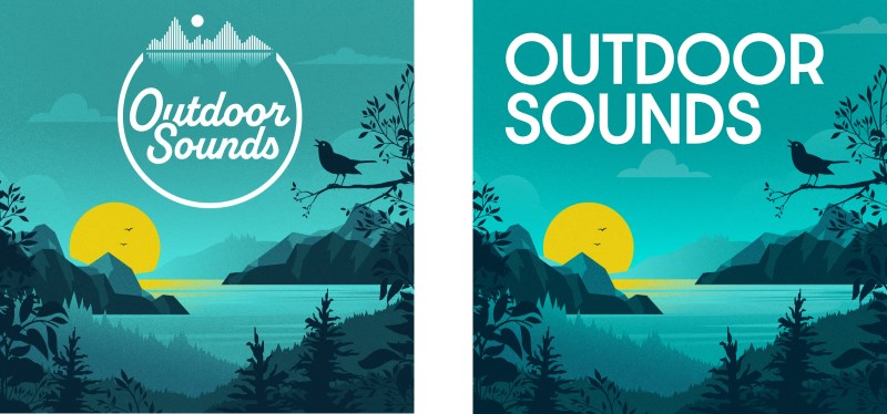 Outdoor Sounds cover art options