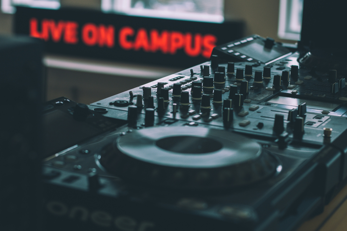Campus recording studio