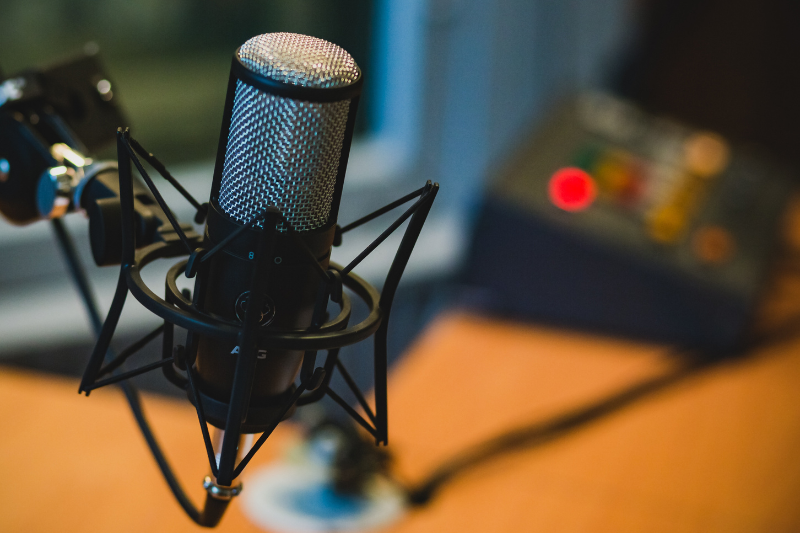 Podcast microphone