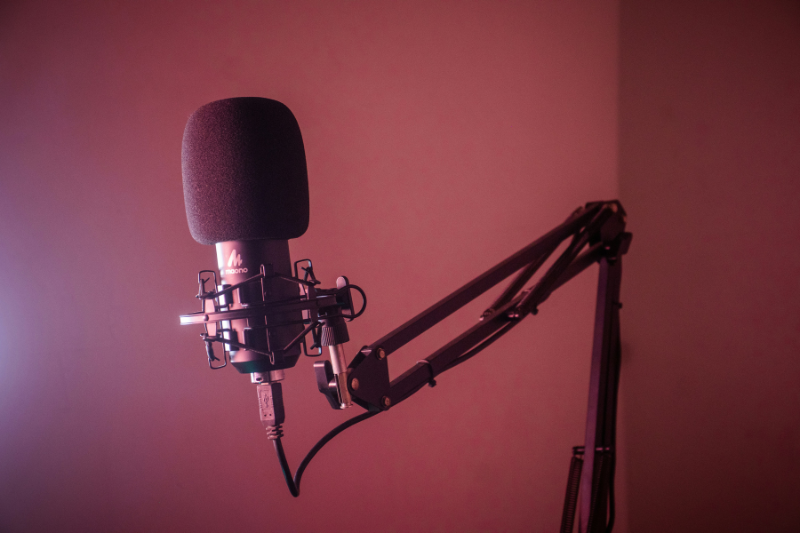 Podcast microphone