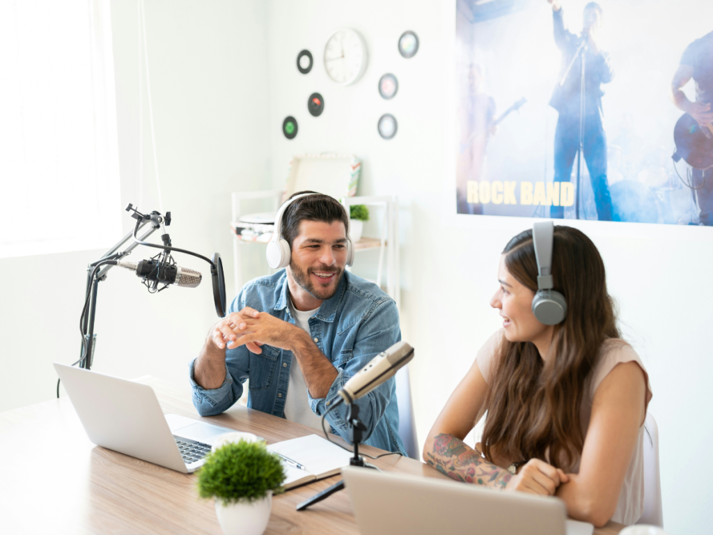 Interview-style podcast